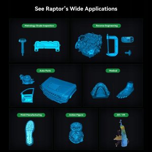 Skaner Creality CR-Scan Raptor 3D (4008050049) 9