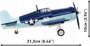 B-Kids Klocki Grumman F6F Hellcat 235 klocków B-kids 6