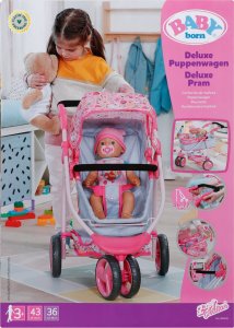 Baby Born Wózek 2w1 Deluxe 8