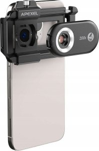 Apexel 3x Obiektyw MIKROSKOP CYFROWY 200x 150x 100x Filtr CPL do Telefonu Telefon / APL-MS3IN1 7