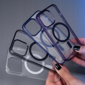 3MK Etui Frosty MagCase Blue do Apple iPhone 12 Pro Max 12