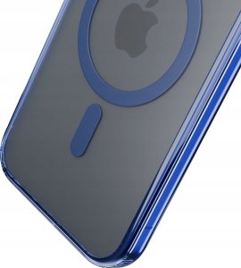 3MK Etui Frosty MagCase Blue do Apple iPhone 12 Pro Max 4