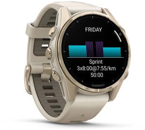 Zegarek sportowy Garmin Fenix 8 AMOLED Beżowy (010-02903-11) 2