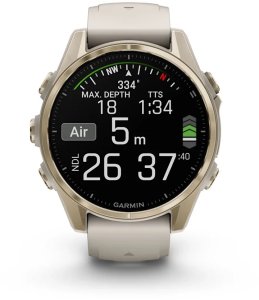 Zegarek sportowy Garmin Fenix 8 AMOLED Beżowy (010-02903-11) 7