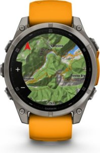 Zegarek sportowy Garmin Fenix 8 AMOLED Żółty (010-02904-11) 4