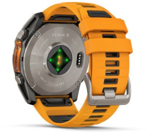 Zegarek sportowy Garmin Fenix 8 AMOLED Żółty (010-02905-11) 2