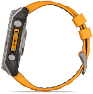 Zegarek sportowy Garmin Fenix 8 AMOLED Żółty (010-02905-11) 3