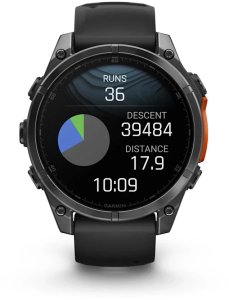 Zegarek sportowy Garmin Fenix 8 AMOLED Czarny (010-02904-00) 6