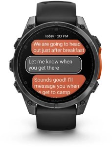 Zegarek sportowy Garmin Fenix 8 AMOLED Czarny (010-02904-00) 8
