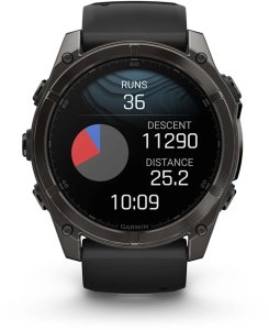 Zegarek sportowy Garmin Fenix 8 AMOLED Czarny (010-02905-21) 7