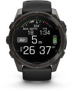 Zegarek sportowy Garmin Fenix 8 AMOLED Czarny (010-02905-21) 8