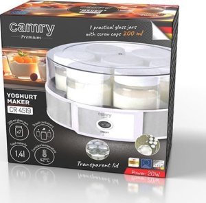 Jogurtownica Camry  CR 4519 20W 8