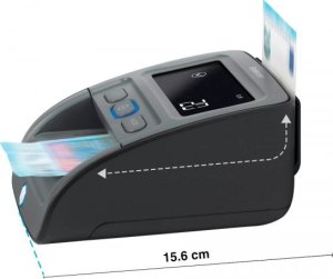 SafeScan SafeScan 155-S Komplett SET Geldprüfgerät Batterie & Stapler 3