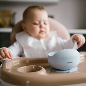 BabyOno 1481/01 MISKA SILIKONOWA Z PRZYSSAWKĄ NIEBIESKA 8