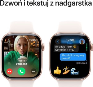 Smartwatch Apple Watch 10 GPS 46mm Rose Gold Alu M/L Różowy  (MWWU3) 7