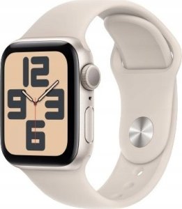 Smartwatch Apple Watch SE GPS 40mm Starlight Alu Sport S/M Beżowy  (MXEF3ET/A) 2