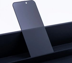 OG Szkło Hartowane OG Premium Privacy Glass - do Iphone 15 Pro czarny 4