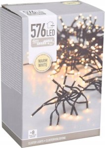 Lampki choinkowe Koopman LAMPKI CHOINKOWE ŁAŃCUCH ŚWIETLNY 576 LED TIMER CIEPŁY BIAŁY 5