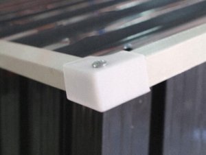 kontrast Domek metalowy na narzędzia blaszak, szopa 191x277x192 szary antracytowy 8