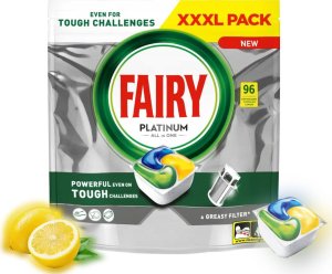 Fairy Kapsułki do zmywarki Platinum All in One Lemon 96 szt. 2