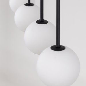 Lampa wisząca TKKRYWULT TK Lighting Martin 4503 lampa wisząca zwis 4x6W G9 czarna/biała 6