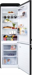 Lodówka Eta | Lodówka | ETA253290020E Storio retro | Energy efficiency class E | Free standing | Combi | Height 192 cm | Lodówka net capacity 216 L | Zamrażarka net capacity 84 L | 41 dB | czarny 3