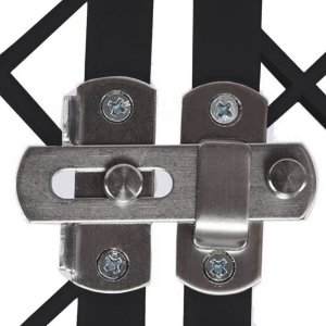 Leobert Zagroda dla Psa 90x90x60cm Czarna 4