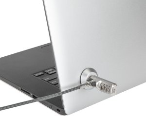 Linka zabezpieczająca Targus Targus - Sicherheitsschlossadapter - Silber 3