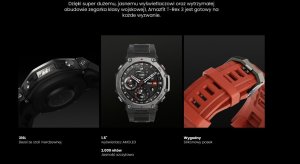 Smartwatch Huami T-Rex 3 Czarny (W2323GL1N) 4