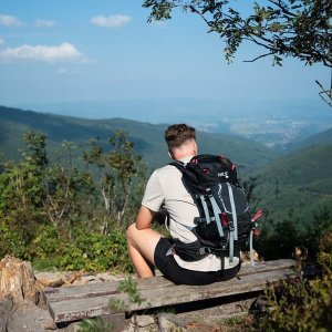 Plecak turystyczny Nils Extreme Northlake 30 l + 10 l Czarny 6