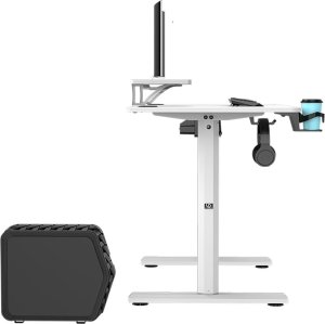 Biurko Ultradesk Białe 120 cm x 60 cm 3