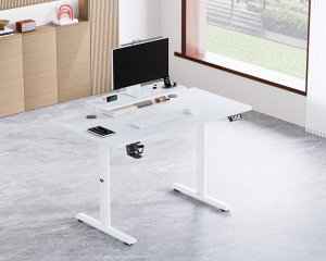 Biurko Ultradesk Białe 120 cm x 60 cm 7