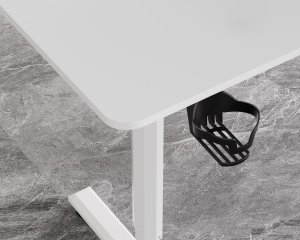 Biurko Ultradesk Białe 120 cm x 60 cm 9