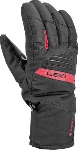 Leki LEKI RĘKAWICE Cosmos black/red 8.0 2