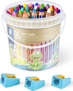 Staedtler STAEDTLER Kredki Noris junior 36 Stk. w wiaderku retail 15