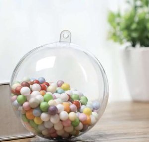 Ruhhy Bombki przezroczyste 10cm- zestaw 5szt Ruhhy 22276 11
