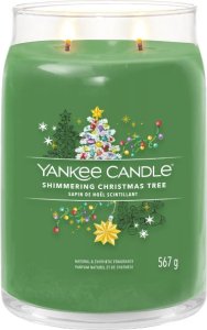 Yankee Candle Signature Shimmering Christmas Tree Świeca Duża 567g 2