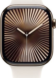 Smartwatch Apple Watch 10 GPS + Cellular 42mm Gold Titanium M/L Biały  (MX073QF/A) 2