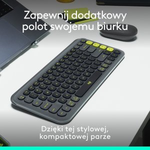 Klawiatura + mysz Logitech POP Icon Combo (920-013140) 3