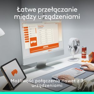 Klawiatura + mysz Logitech POP Icon Combo (920-013140) 10