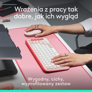 Klawiatura + mysz Logitech POP Icon Combo (920-013142) 4