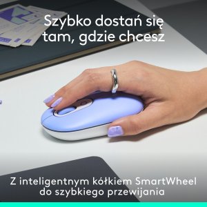 Mysz Logitech POP liliowa (910-007414) 4