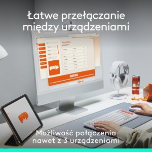 Mysz Logitech POP różowa (910-007413) 9