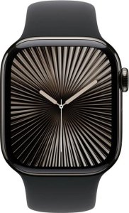 Smartwatch Apple Watch 10 GPS + Cellular 46mm Slate Titanium M/L Czarny  (MWYE3QF/A) 2