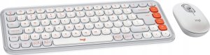 Klawiatura + mysz Logitech POP Icon Combo biała (920-013141) 2