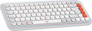 Klawiatura + mysz Logitech POP Icon Combo biała (920-013141) 3