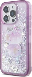 Hello Kitty Hello Kitty HKHCP16LL50PPU iPhone 16 Pro  6.3" fioletowy/purple hardcase Liquid Glitter 50TH Anniversary Party 2
