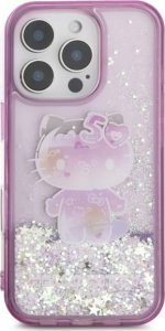 Hello Kitty Hello Kitty HKHCP16LL50PPU iPhone 16 Pro  6.3" fioletowy/purple hardcase Liquid Glitter 50TH Anniversary Party 3