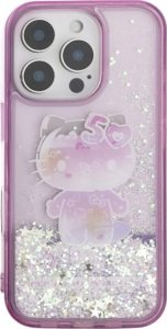 Hello Kitty Hello Kitty HKHCP16LL50PPU iPhone 16 Pro  6.3" fioletowy/purple hardcase Liquid Glitter 50TH Anniversary Party 10
