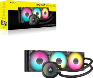 Chłodzenie wodne Corsair Nautilus 360 RS ARGB (CW-9060093-WW) 11